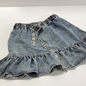 Promesa Denim Ruffle Skirt S